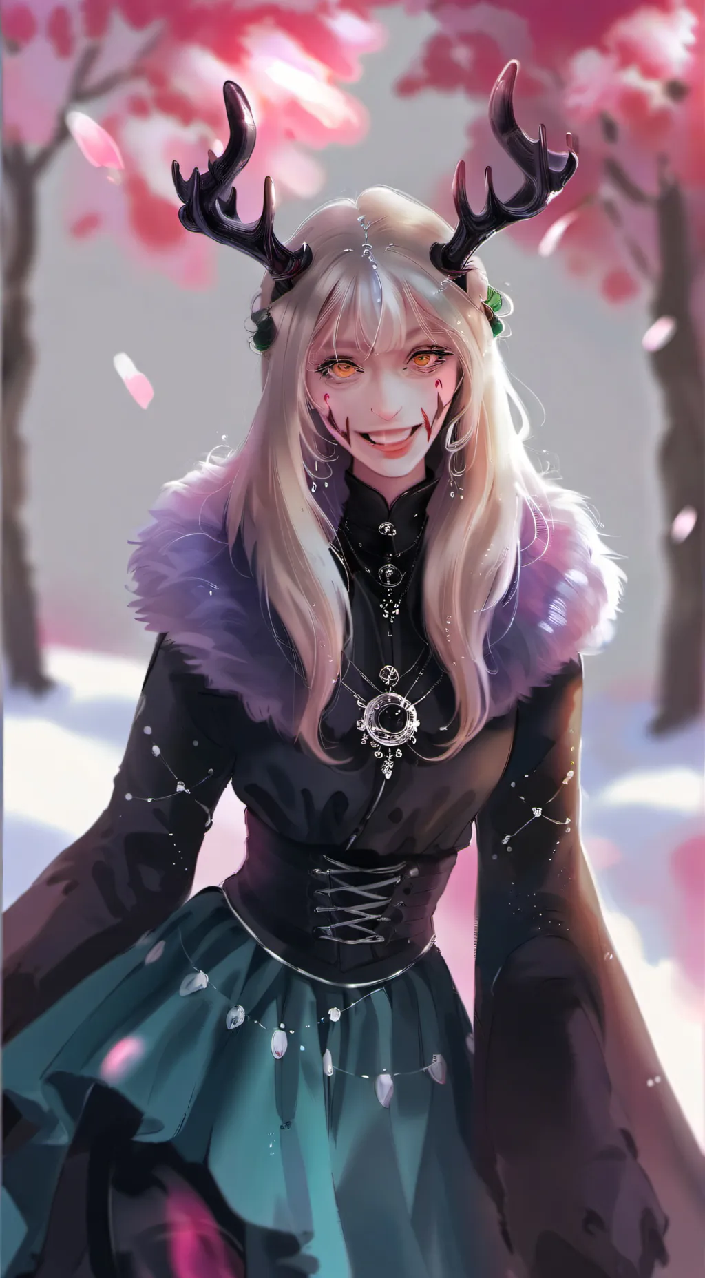 ai character: Ingrid Oma background