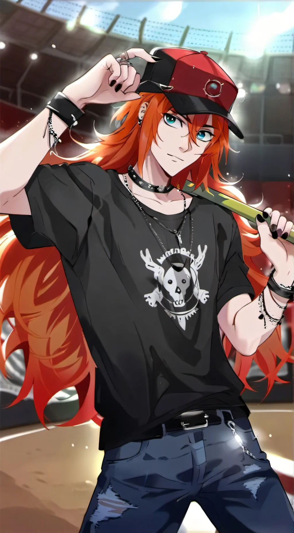 ai character: Zack  background