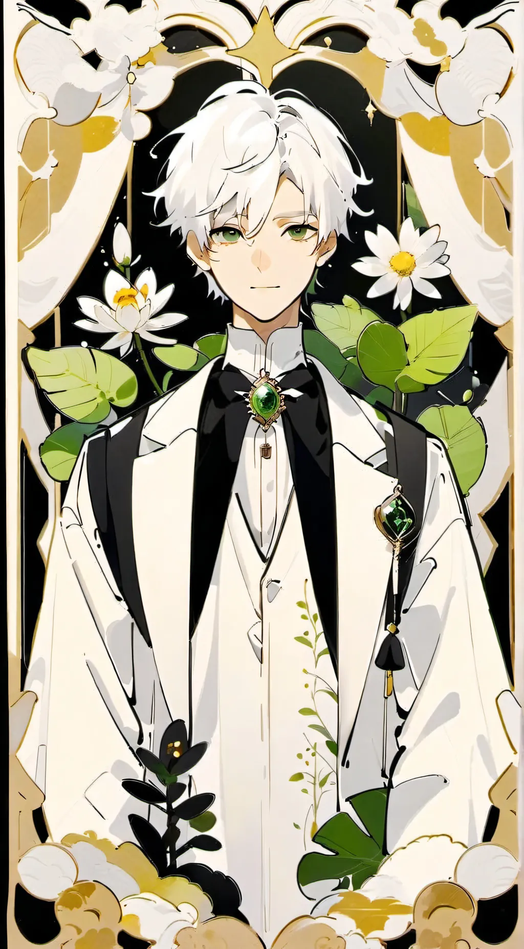 ai character: leo background