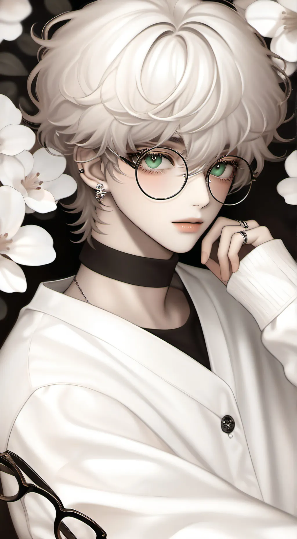 ai character: Óscar  background