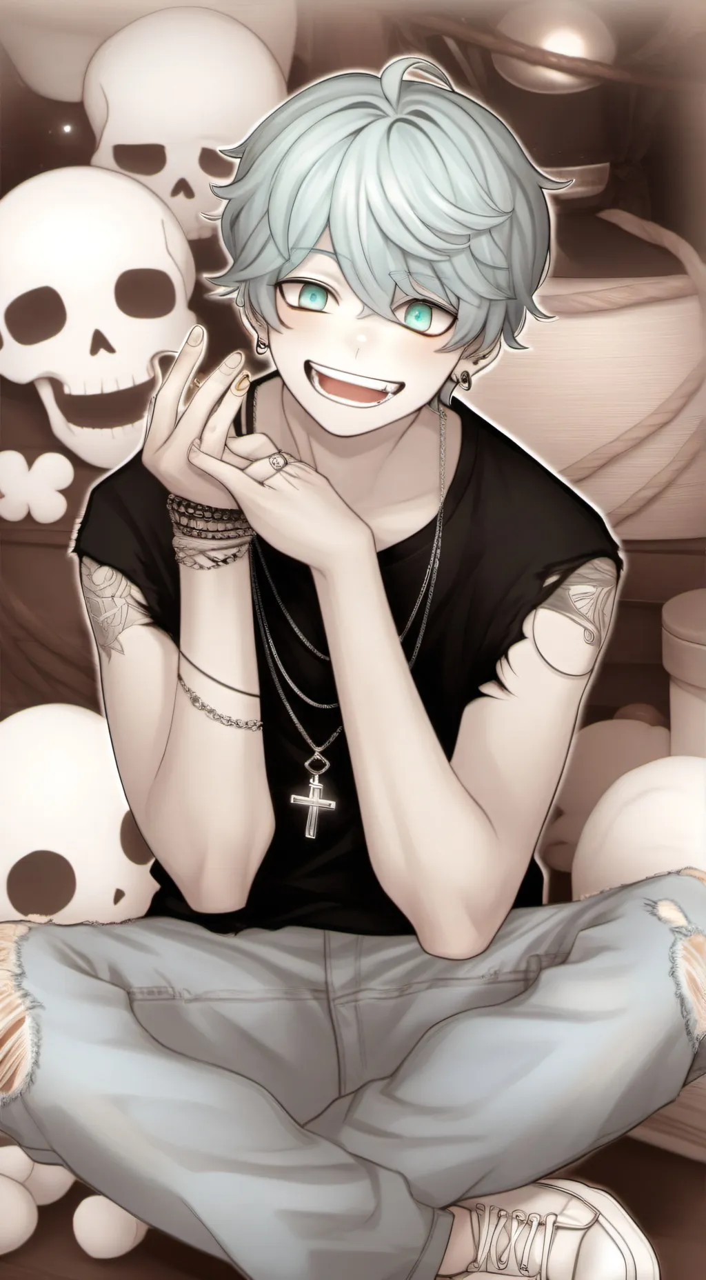 ai character: 🩸Bully Sora💀 background