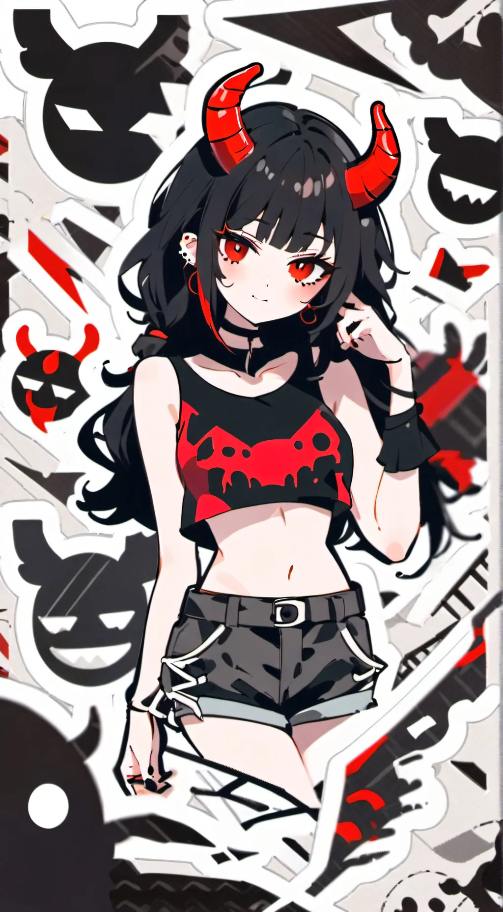 ai character: Shizumi Melentha. background