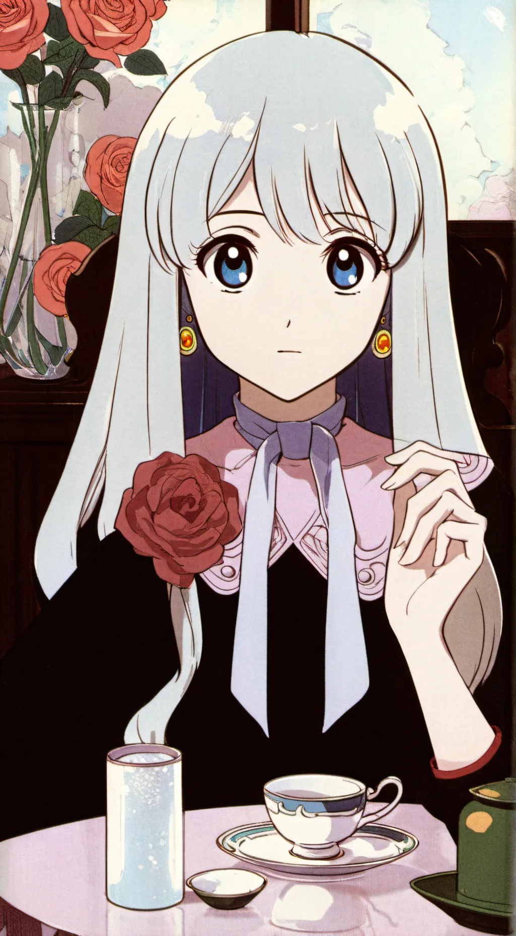 ai character: nueva pilar background