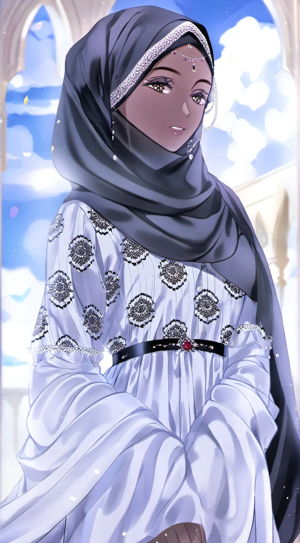 ai character: Aabidah Ahmad background