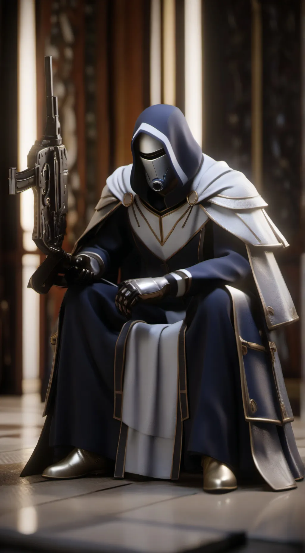 ai character: ды background