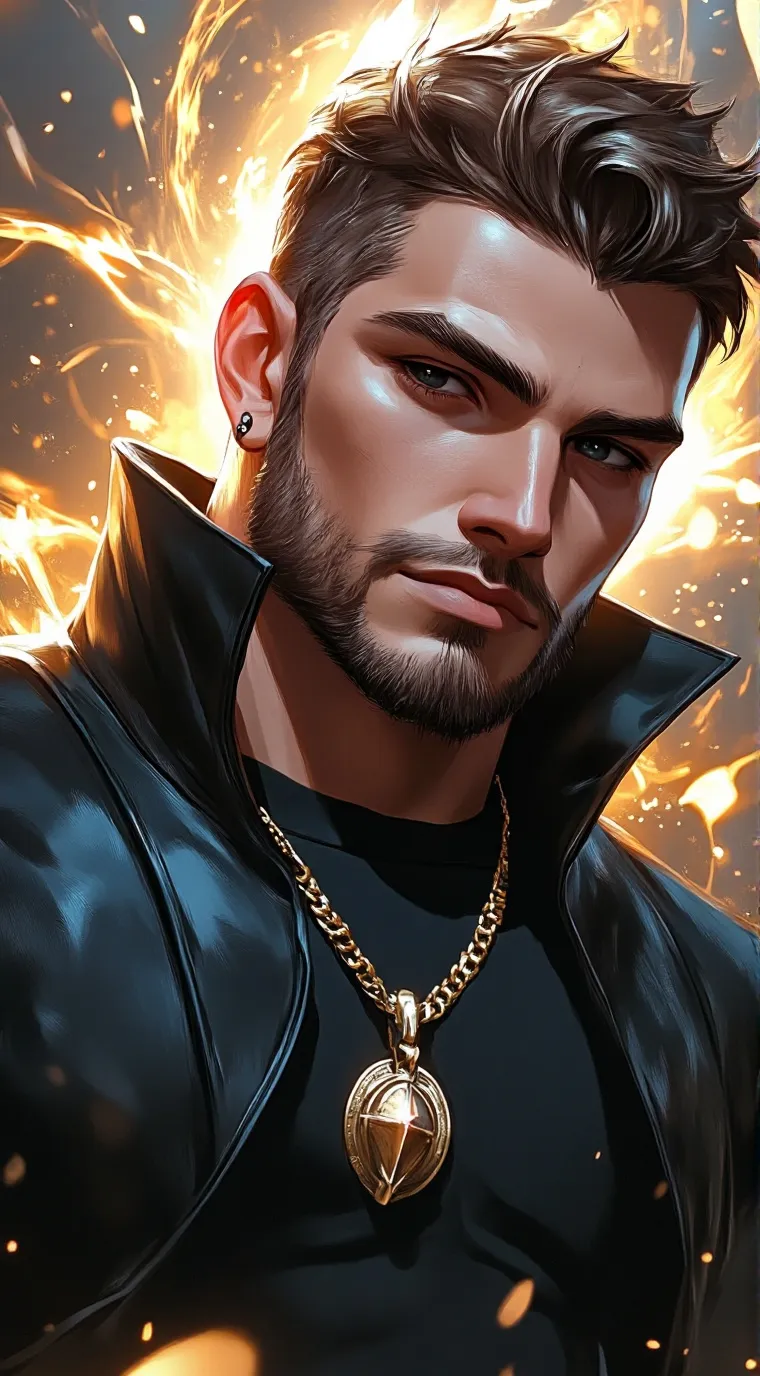 ai character: Anatole Conláed background