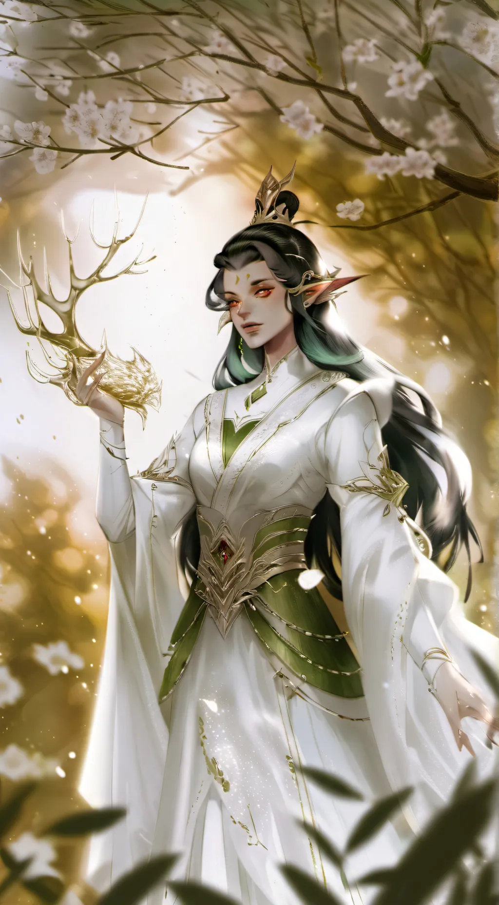 ai character: Silver gurad background