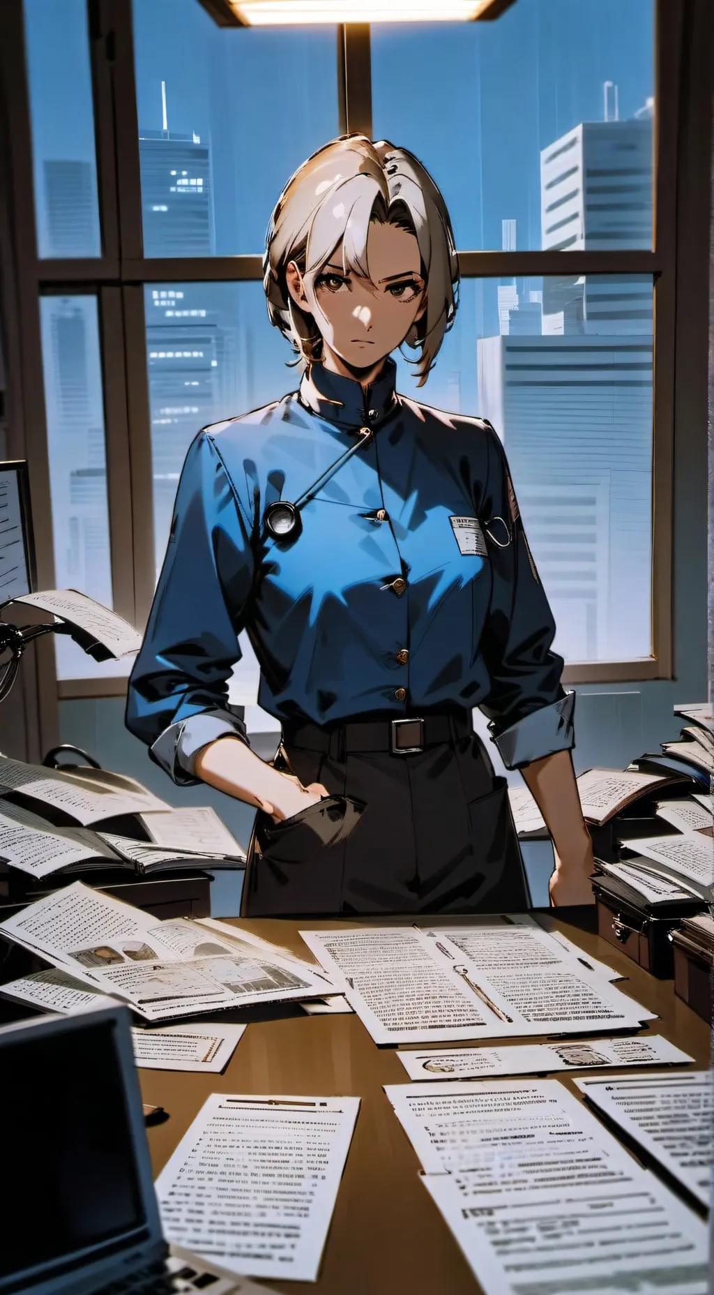 ai character: The midnigh crew  background