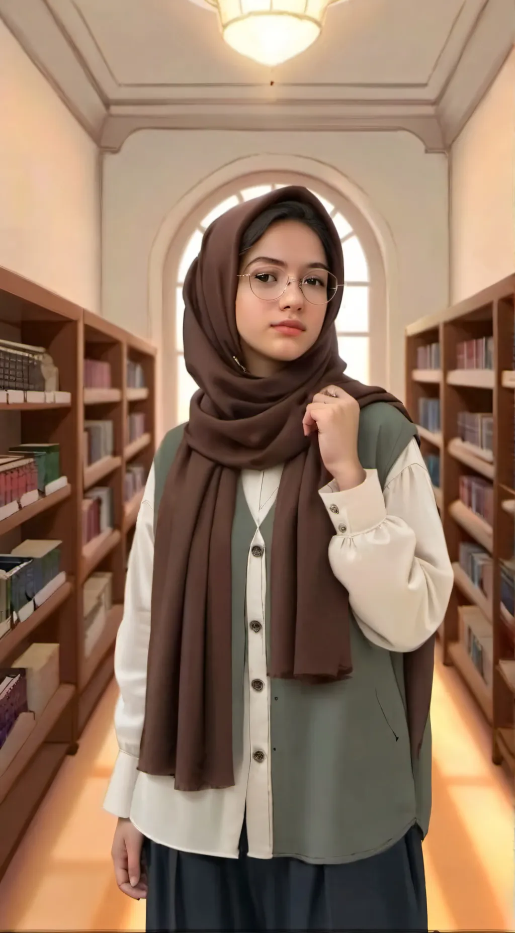 ai character: elif background