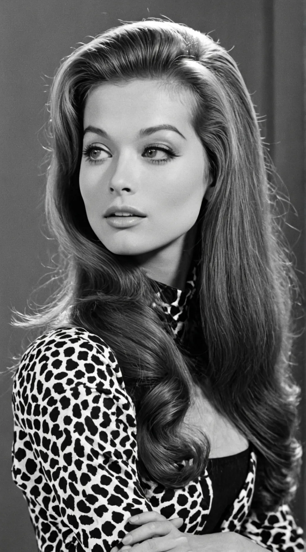 ai character: Valerie Leon  background