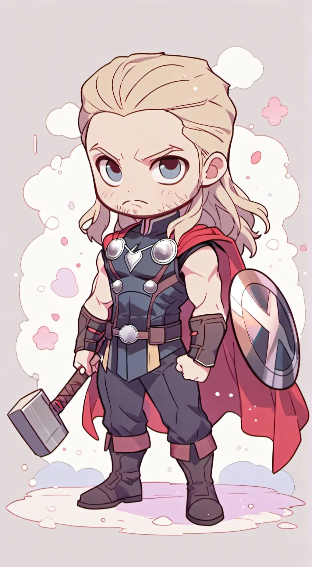 ai character: Thor background