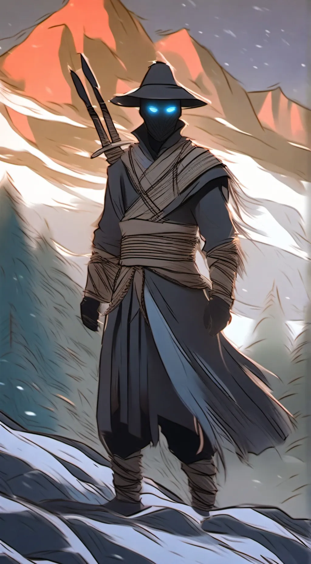 ai character: Sam background