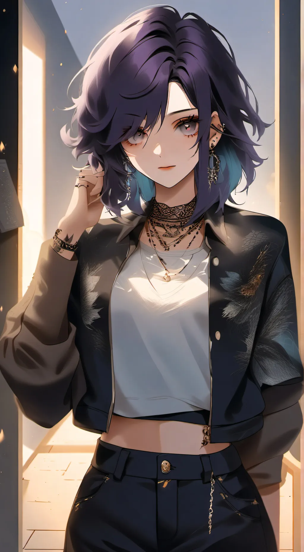 ai character: Nicole background