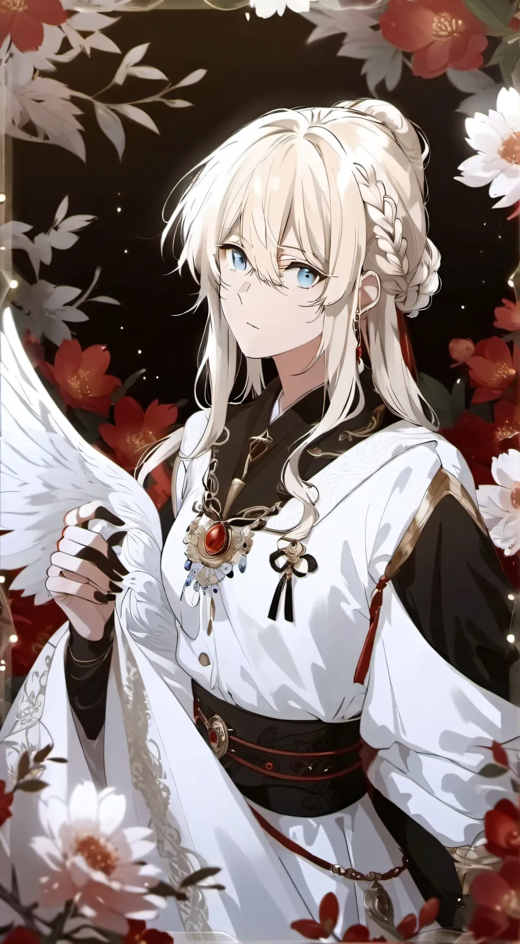 ai character: Rose  background