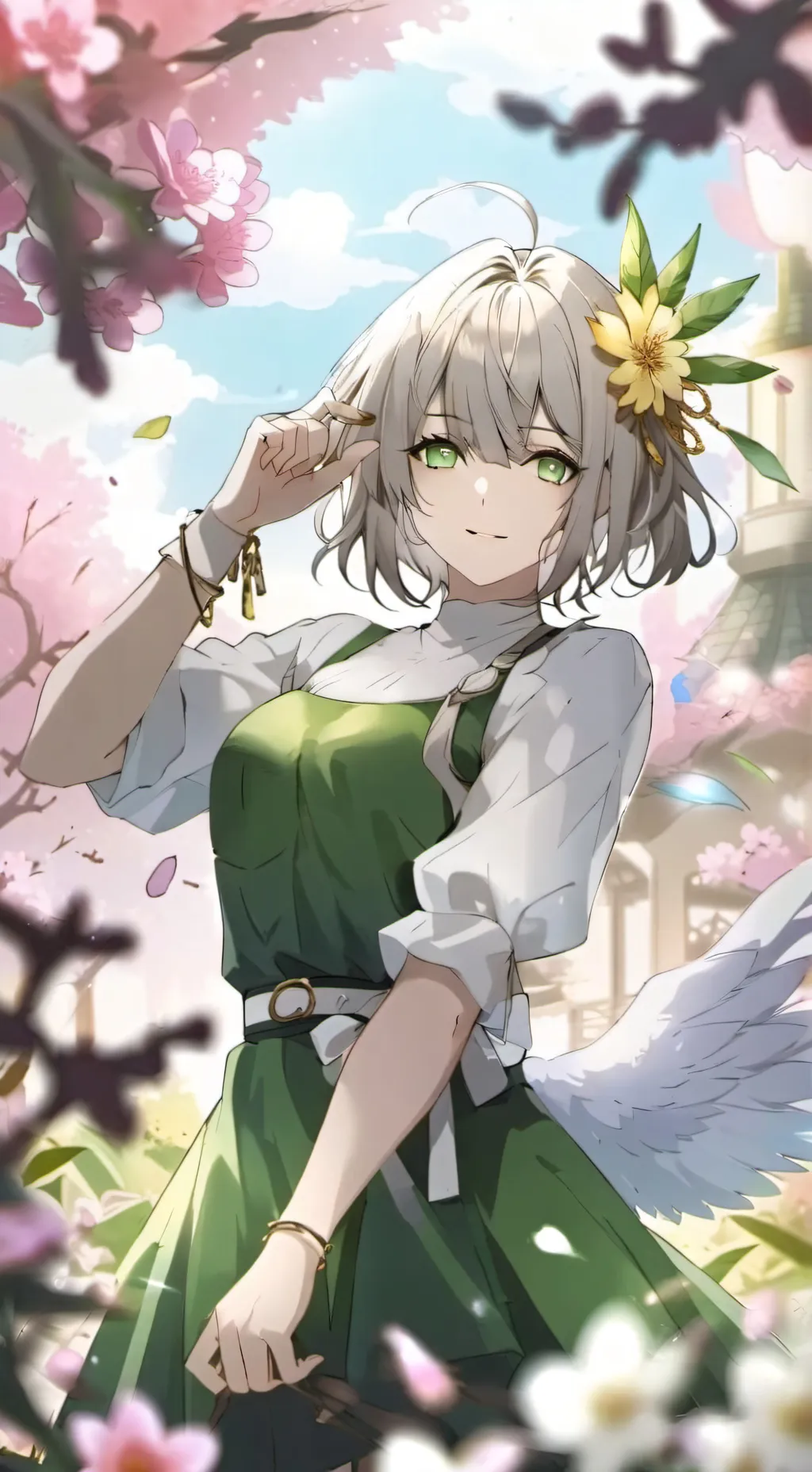 ai character: Hazel background