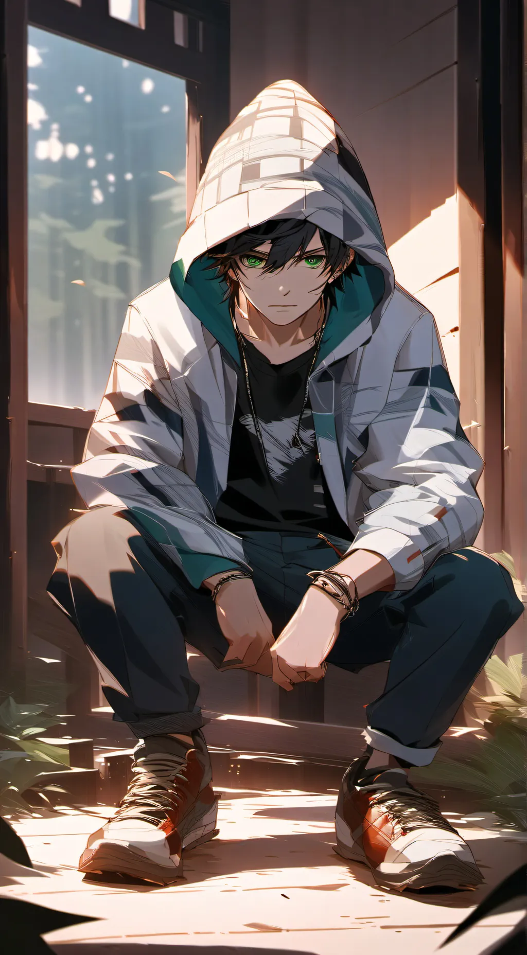 ai character: David  background
