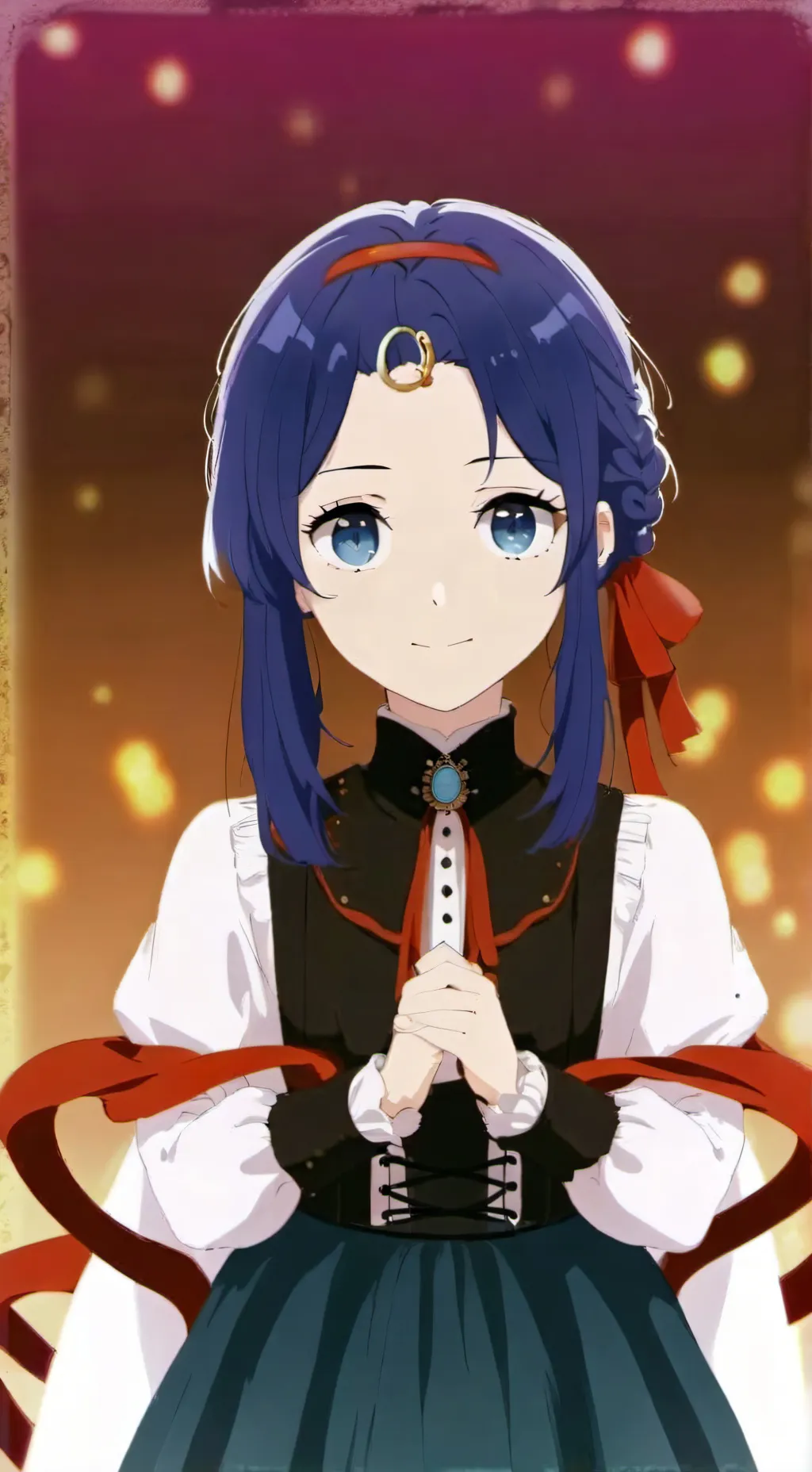 ai character: Luna background