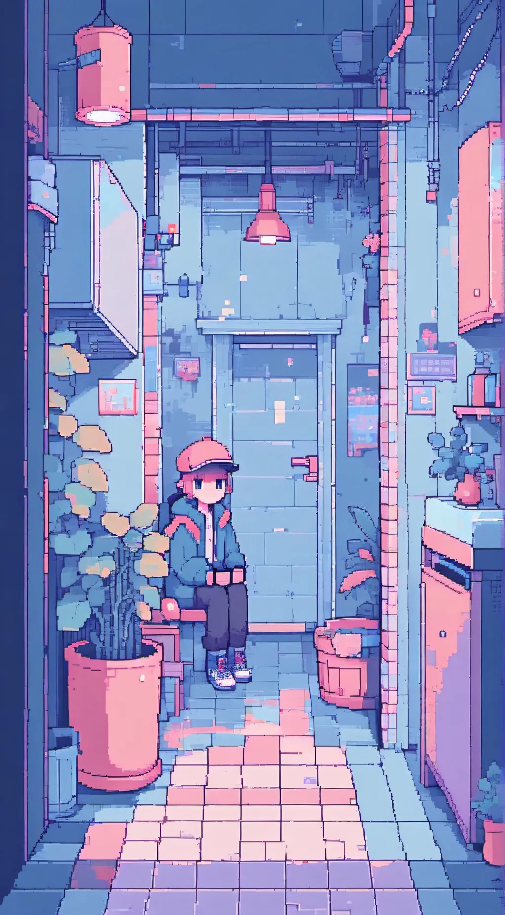 ai character: sprunki undertale background