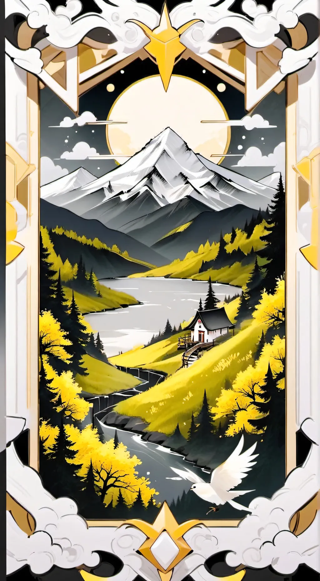 ai character: 🏠Welcome Home🌺 background