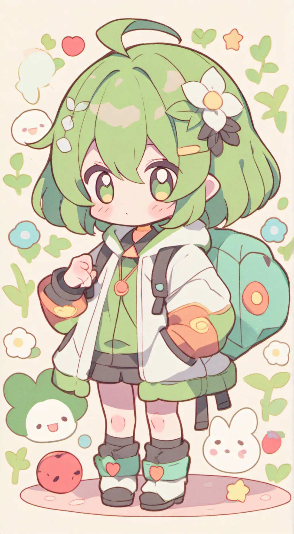 ai character: Lizzy  background