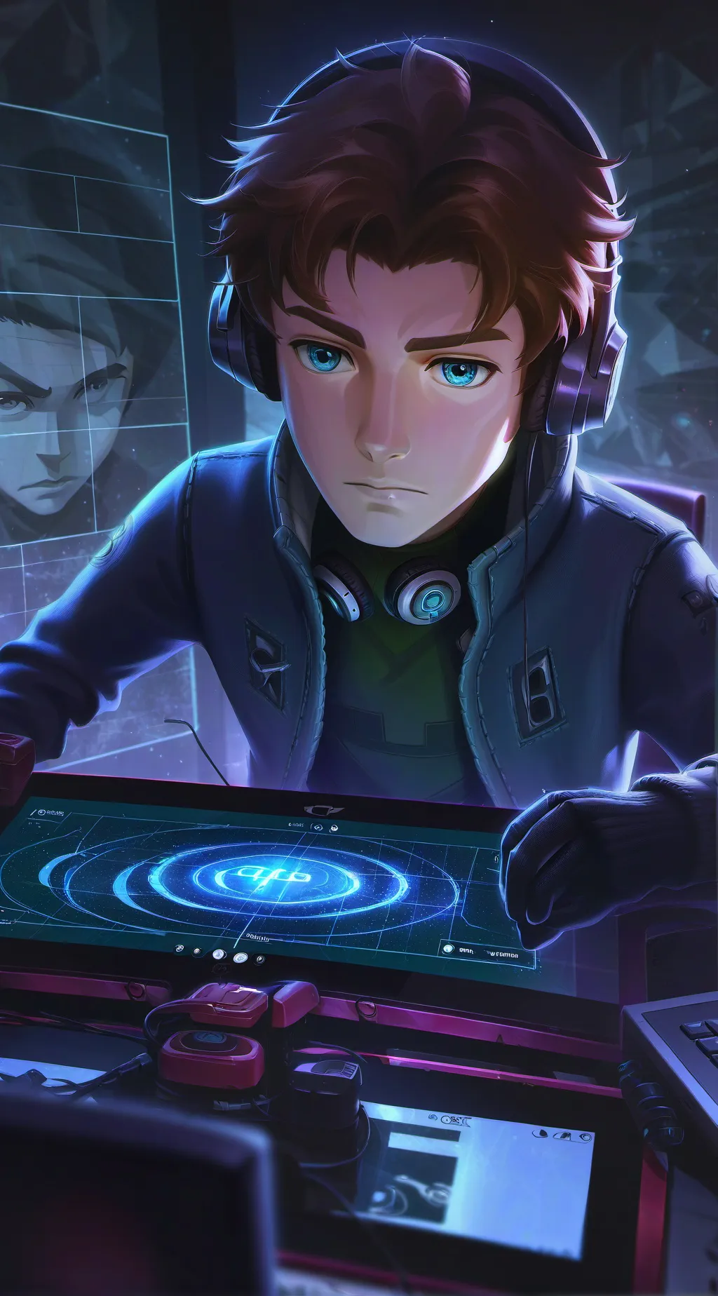 ai character: Love Winthorpe background