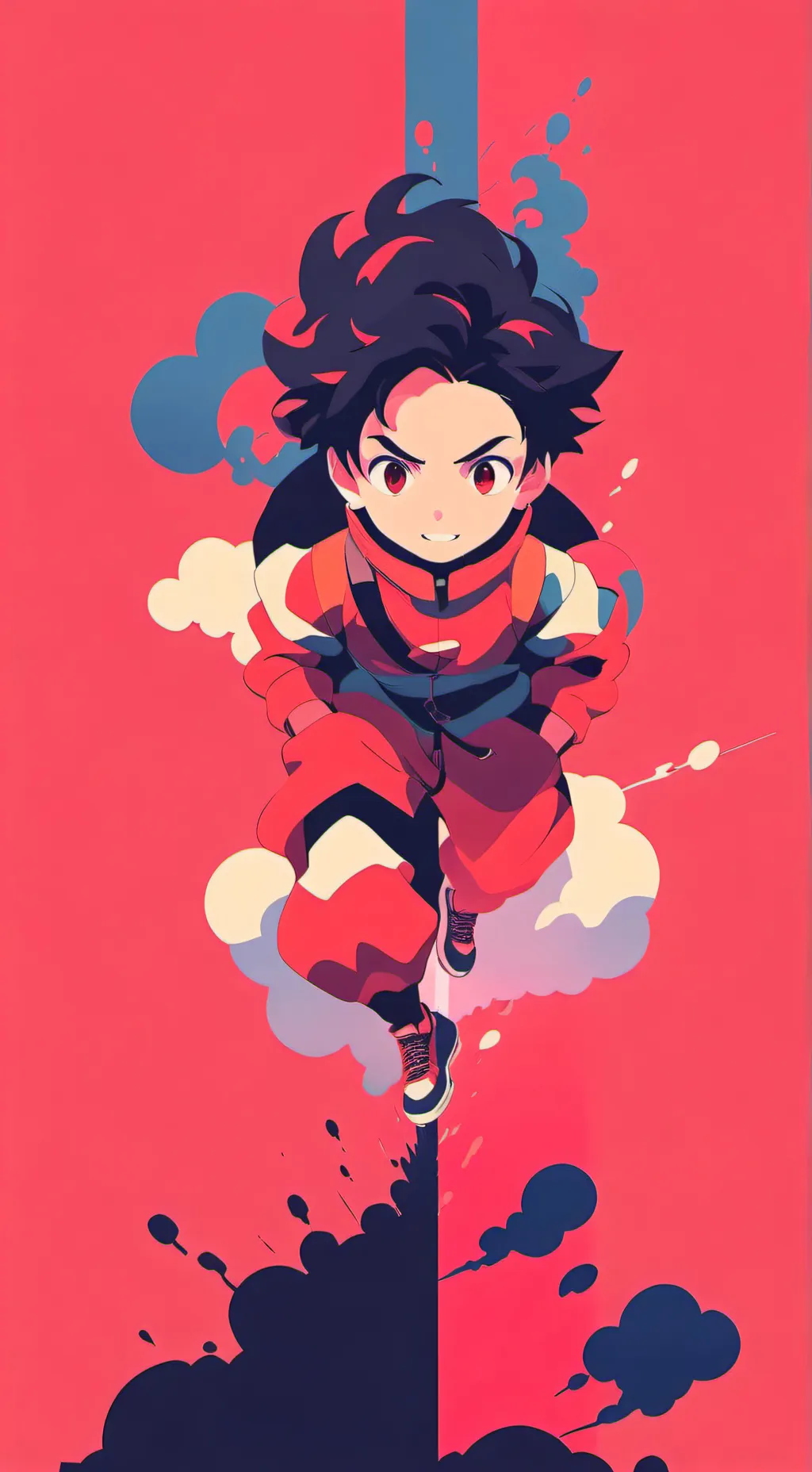 ai character: Demon Slayer  background
