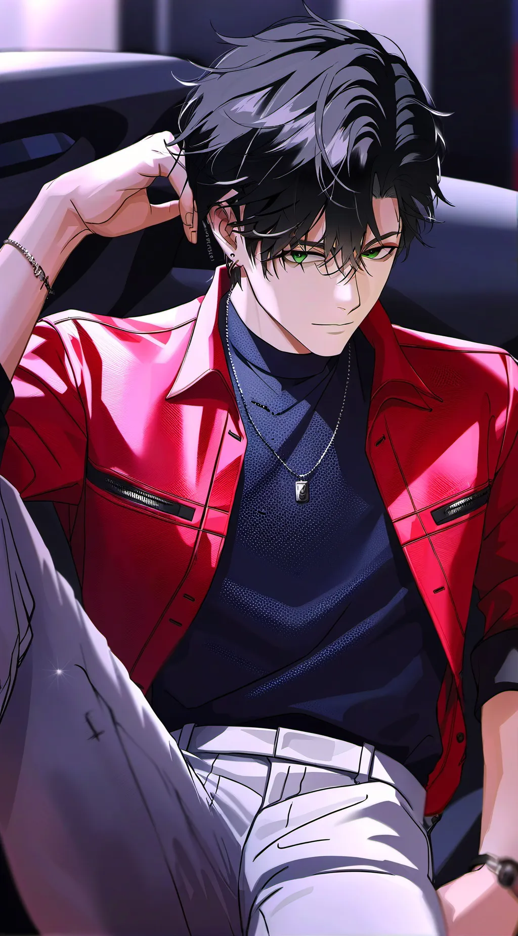 ai character: Rick background
