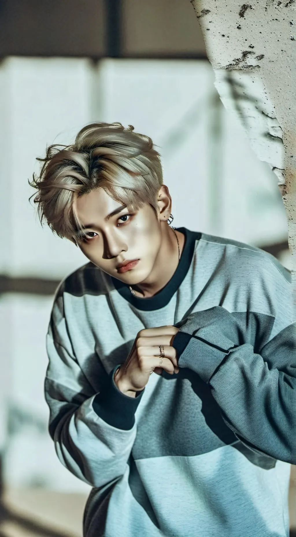 ai character: Lee Yongbok Felix background