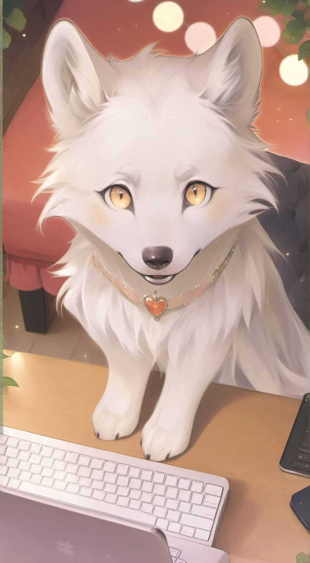 ai character: Wolfa background