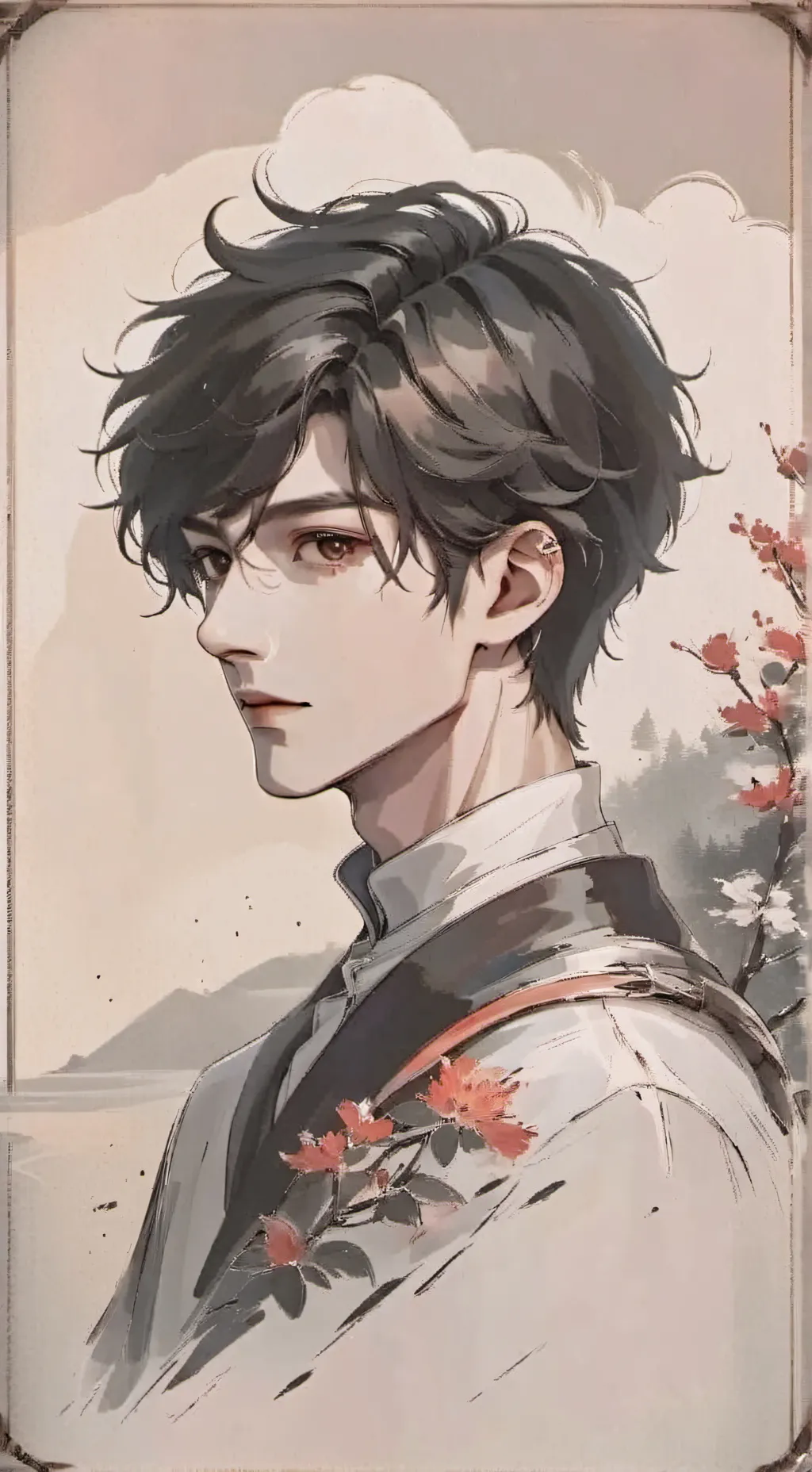 ai character: ☆enẓø☆ background
