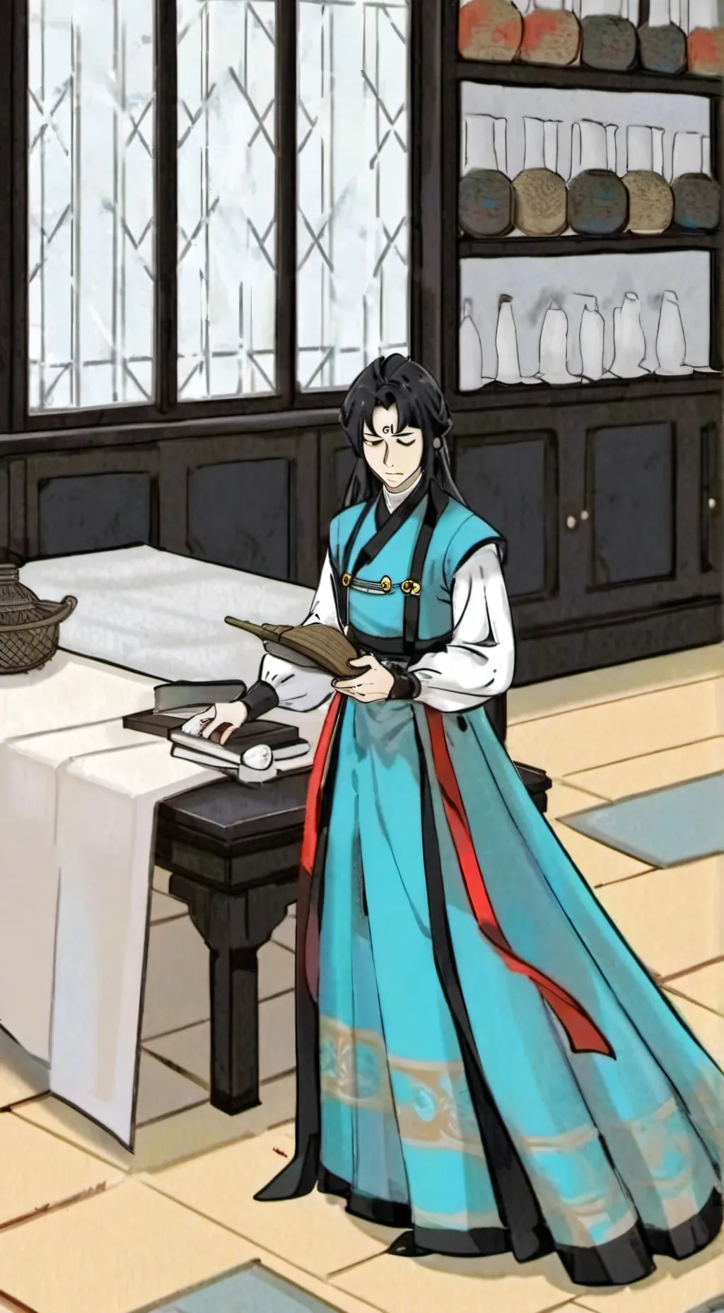 ai character: Muichiro background