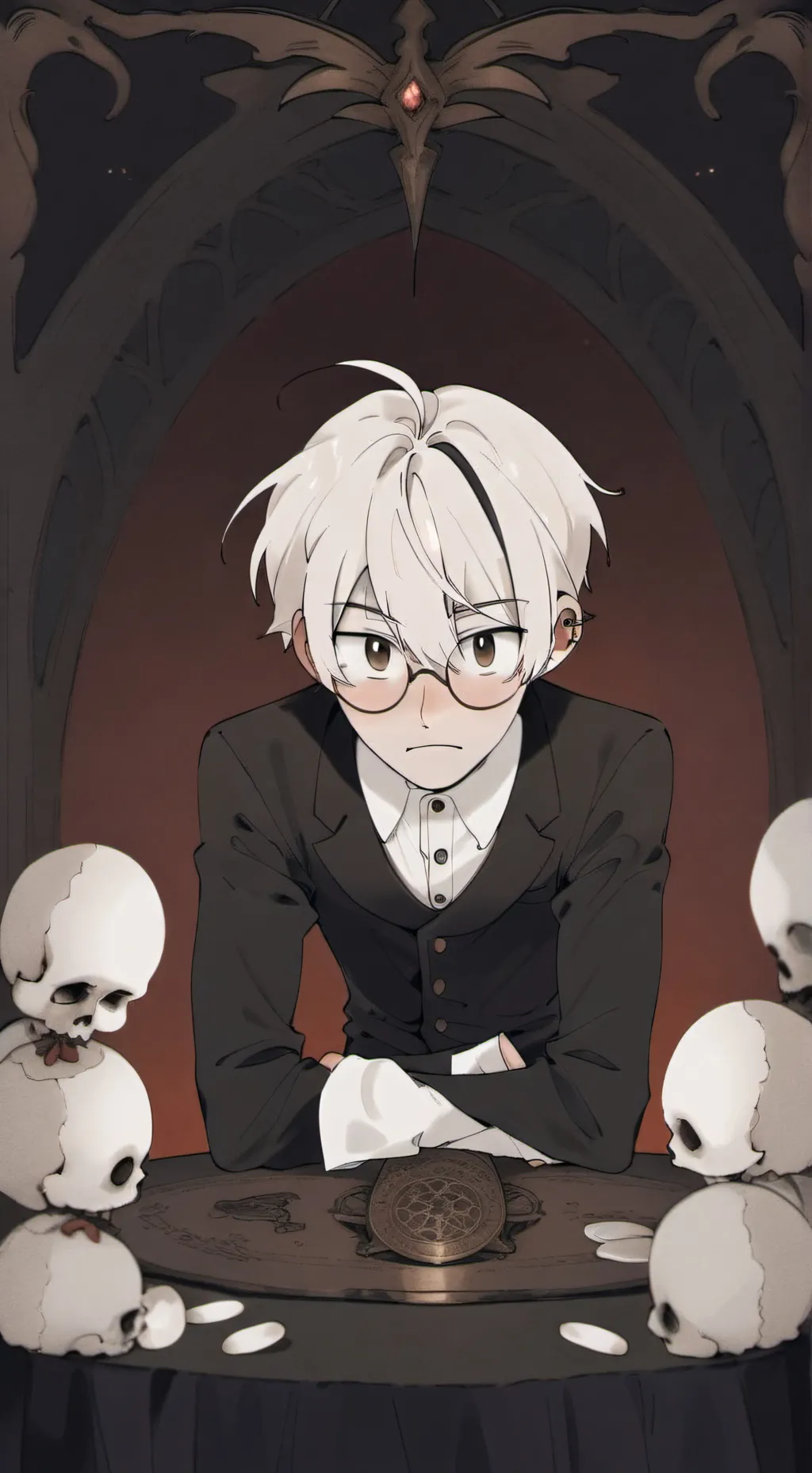 ai character: Logan Fields background