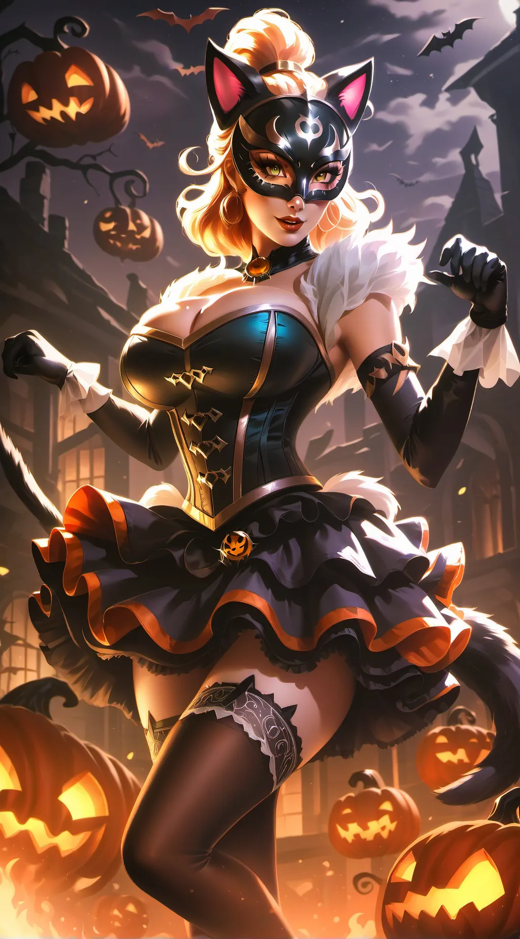 ai character: Gretchen  background