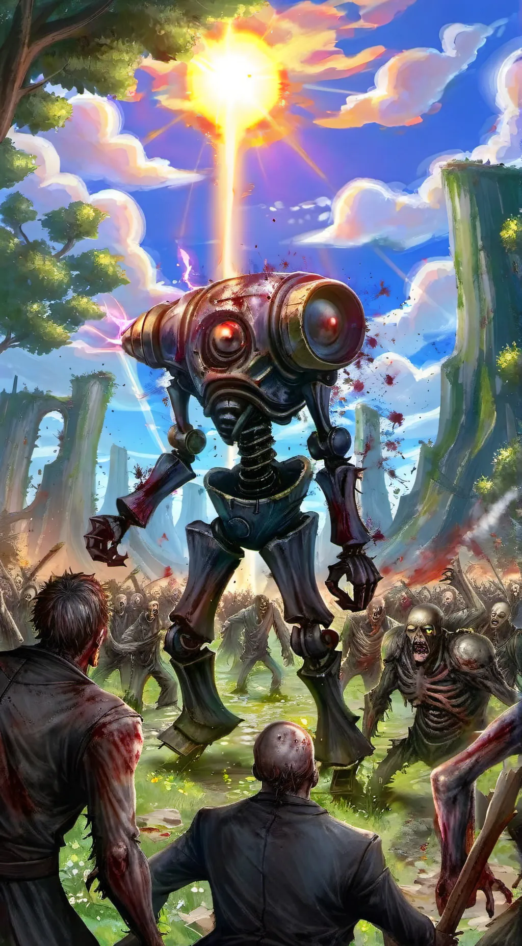 ai character: 🌻PVZ💀 background