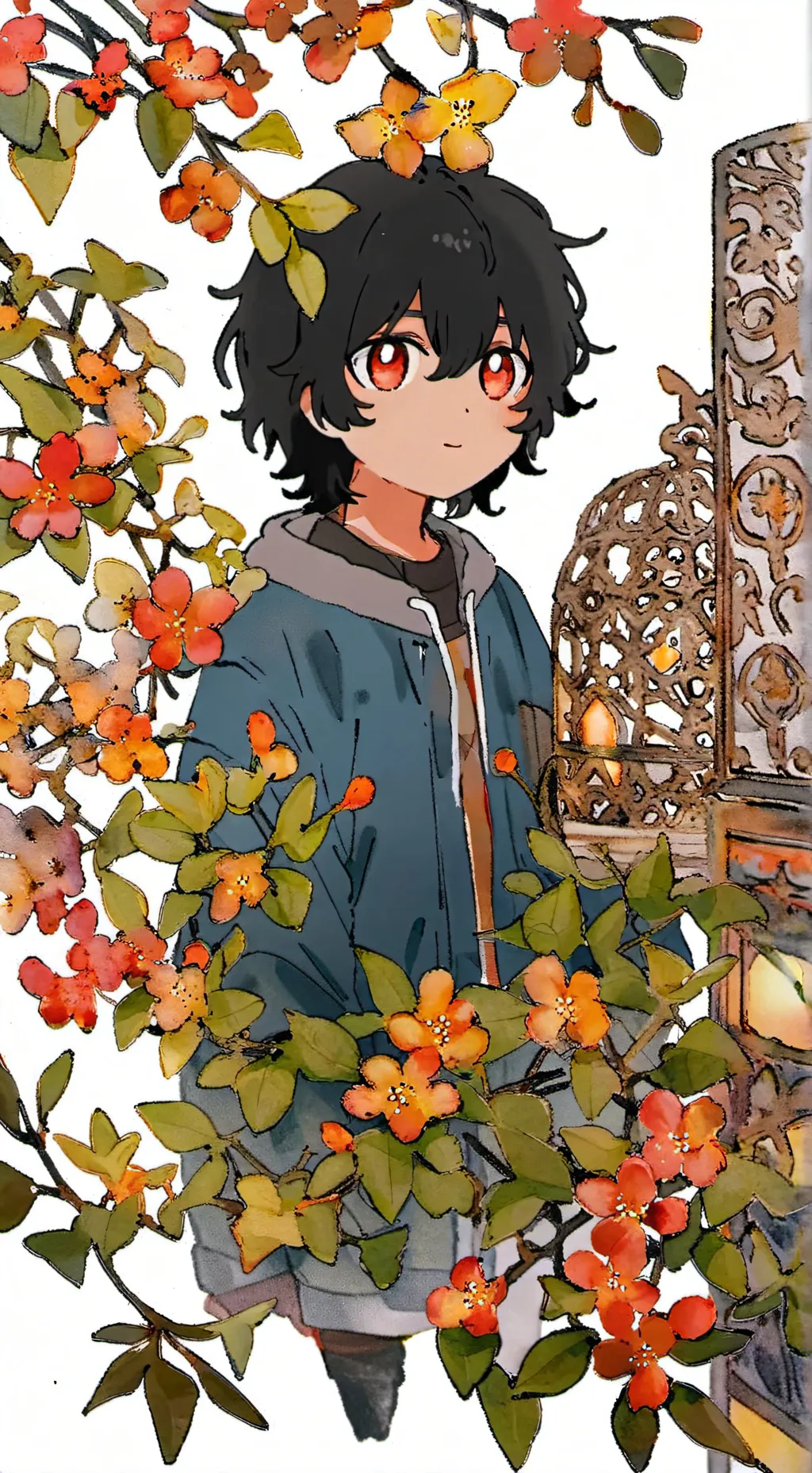 ai character: saulkitsu  background
