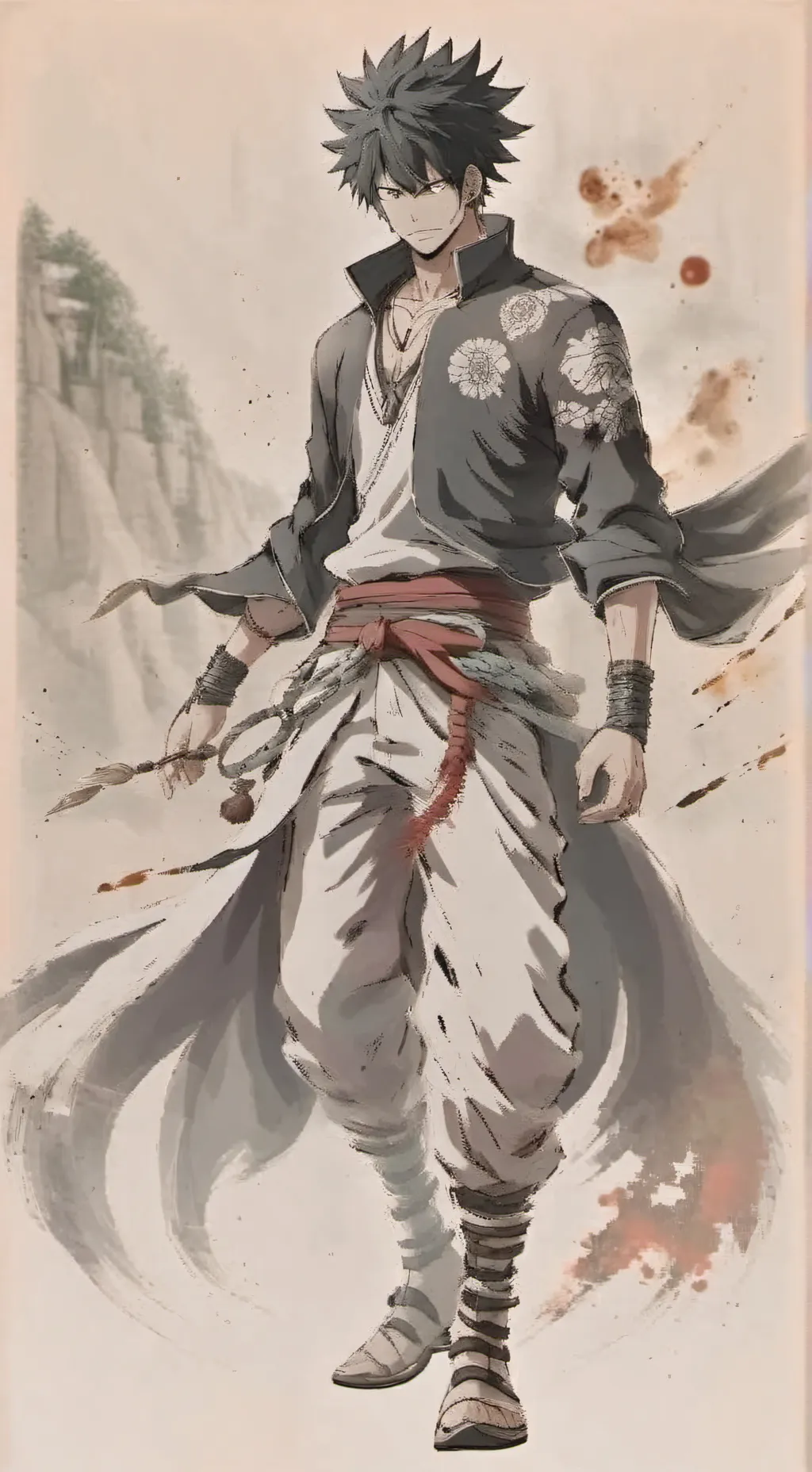 ai character: DABI background