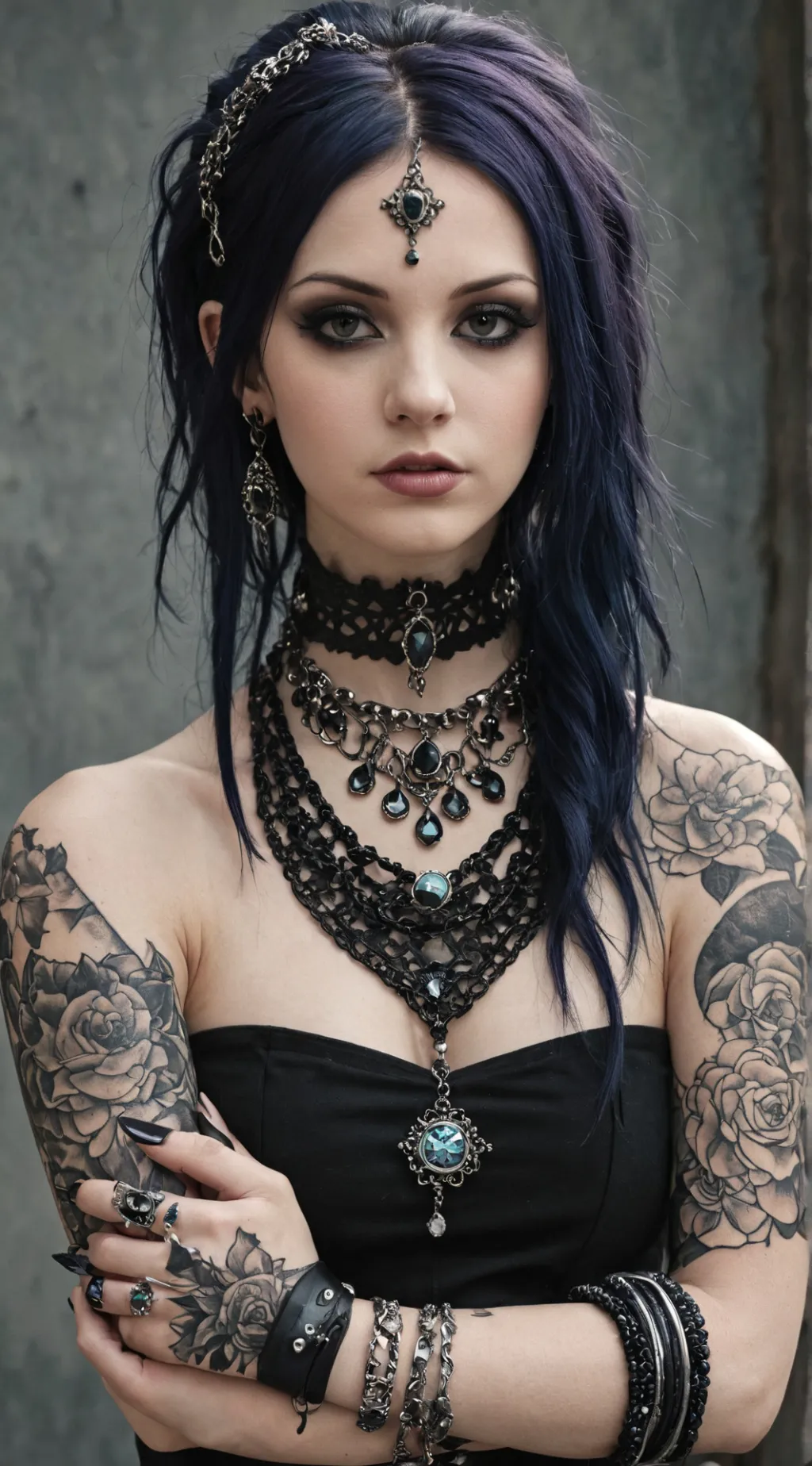 ai character: Aria Gentry  background