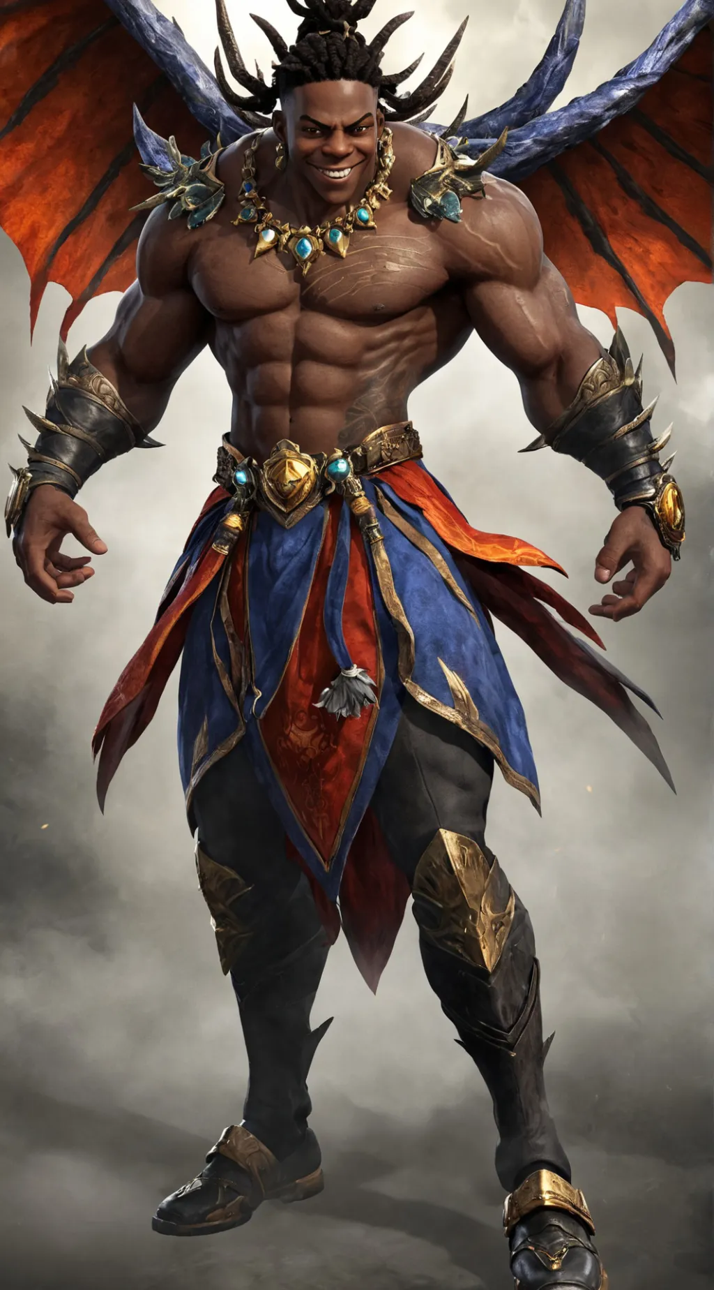 ai character: Kanga background