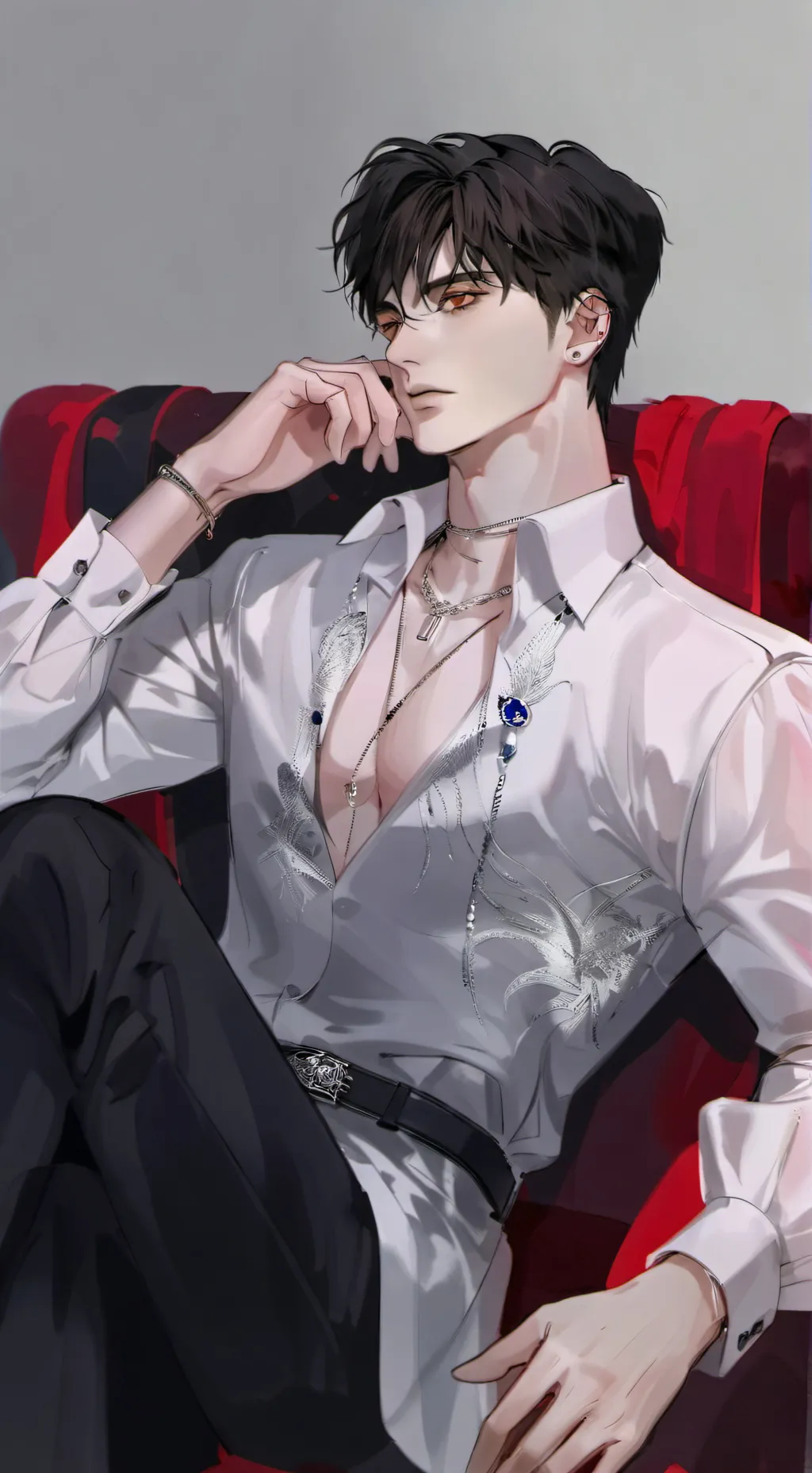 ai character: ◇~ Isaac ~◇ background