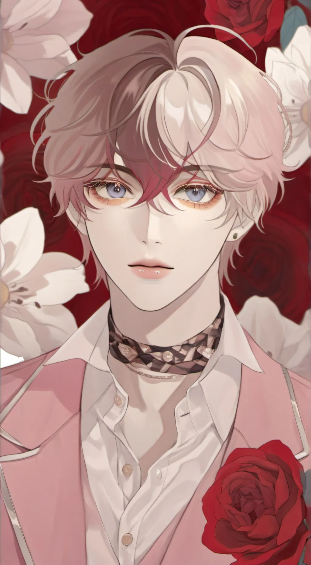 ai character: focus background