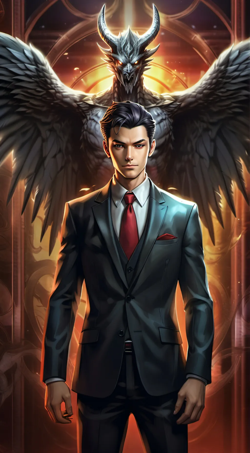 ai character: Lucien background