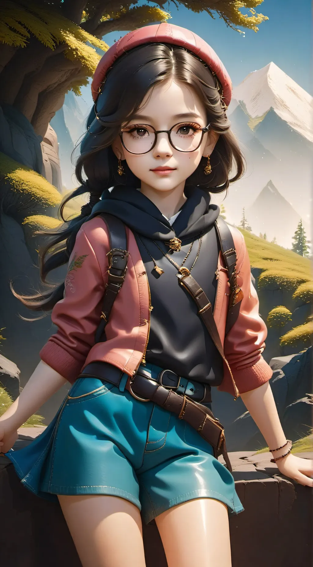 ai character: Ann background