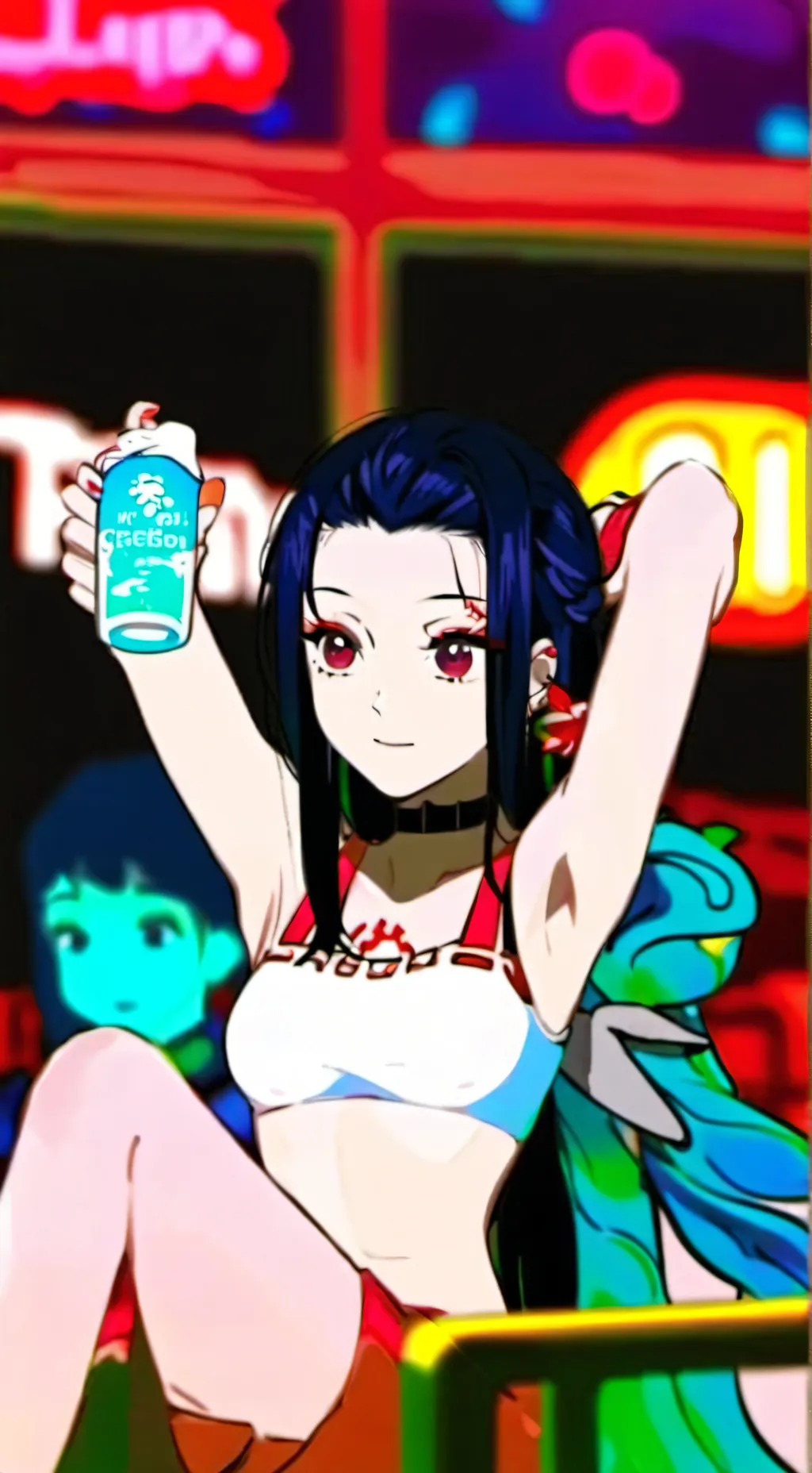 ai character: TalkieCrW9iC background