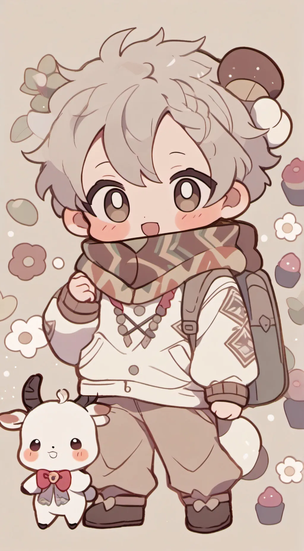ai character: matthi bebe background