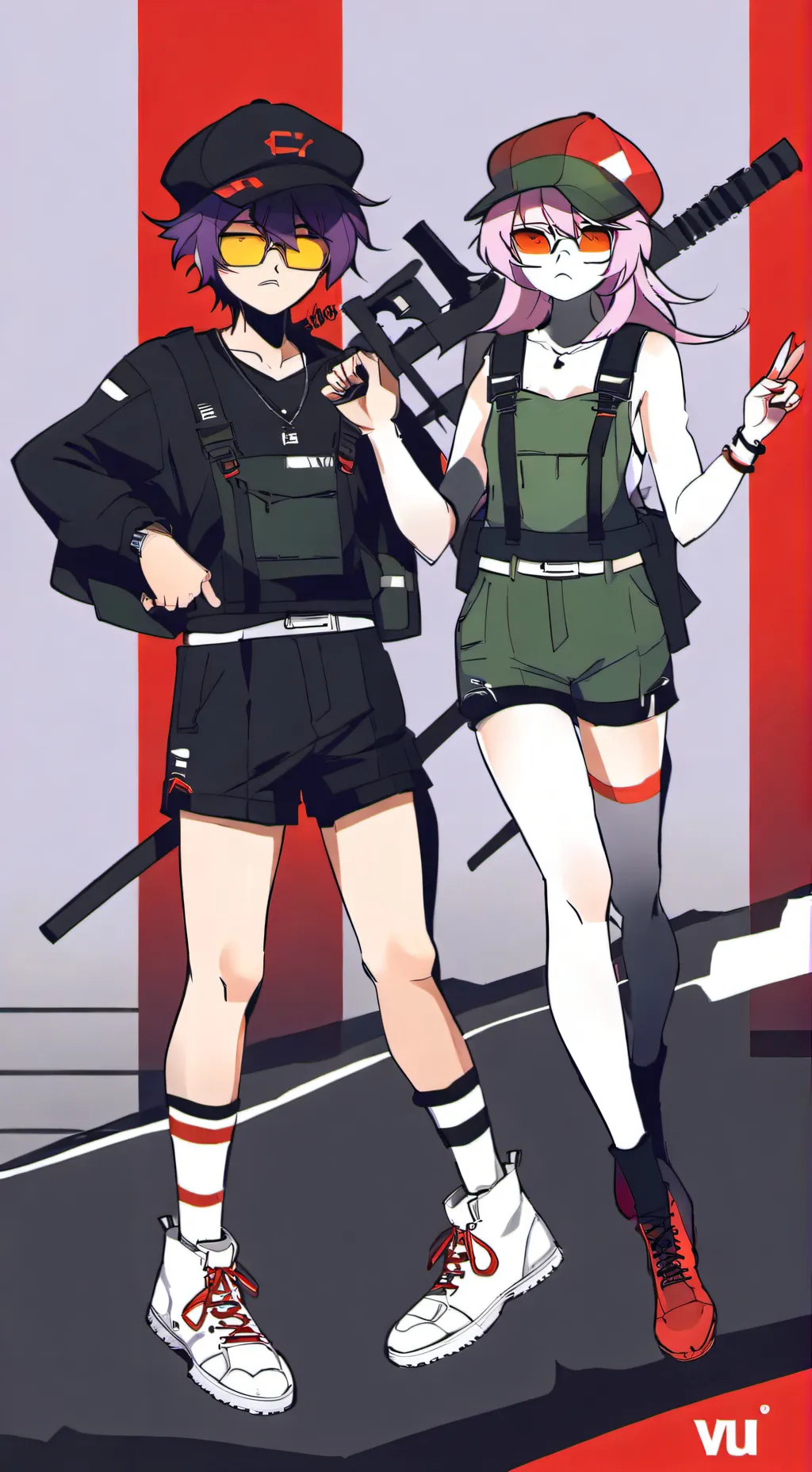 ai character: cabin fever background