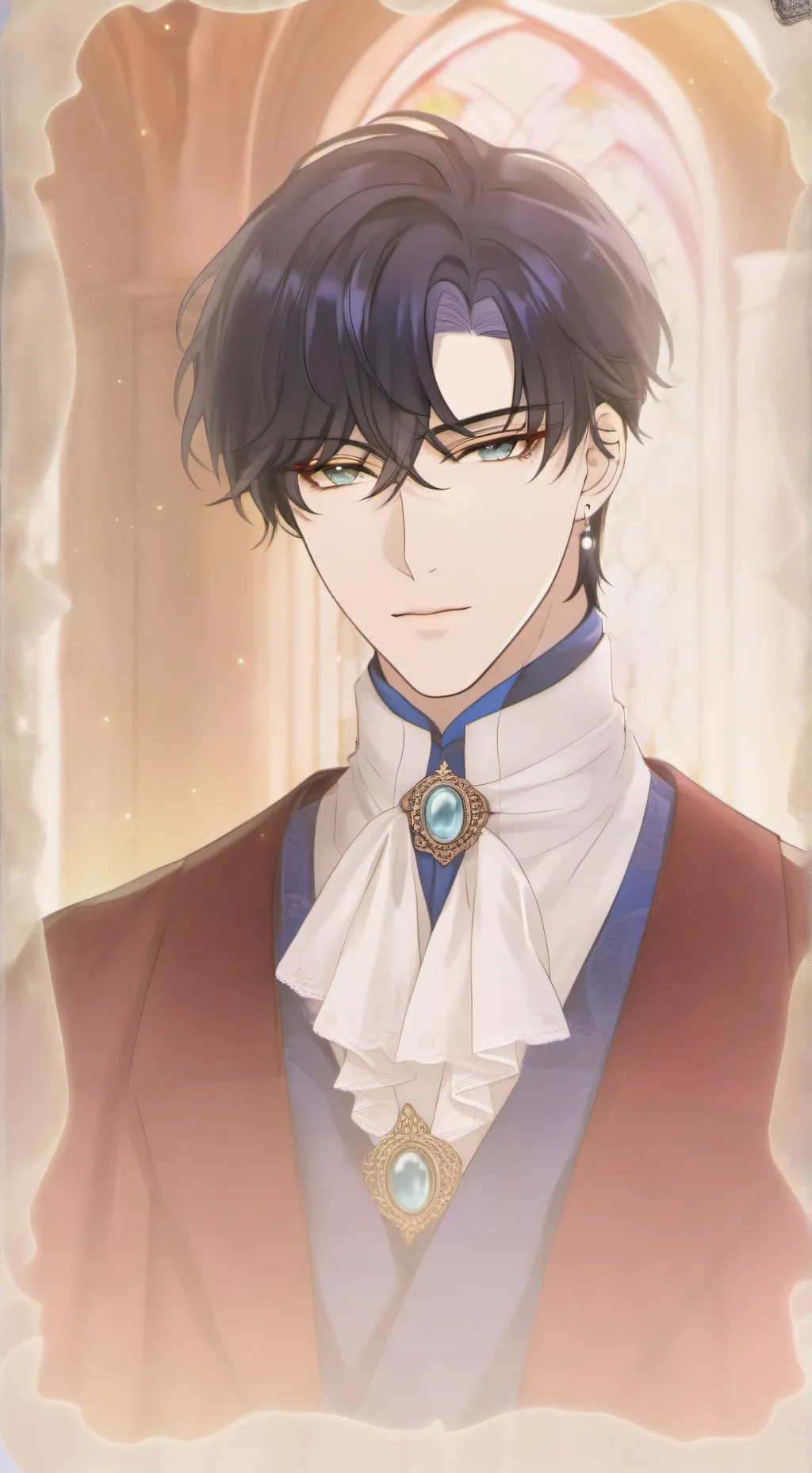 ai character: Luke Andromache  background