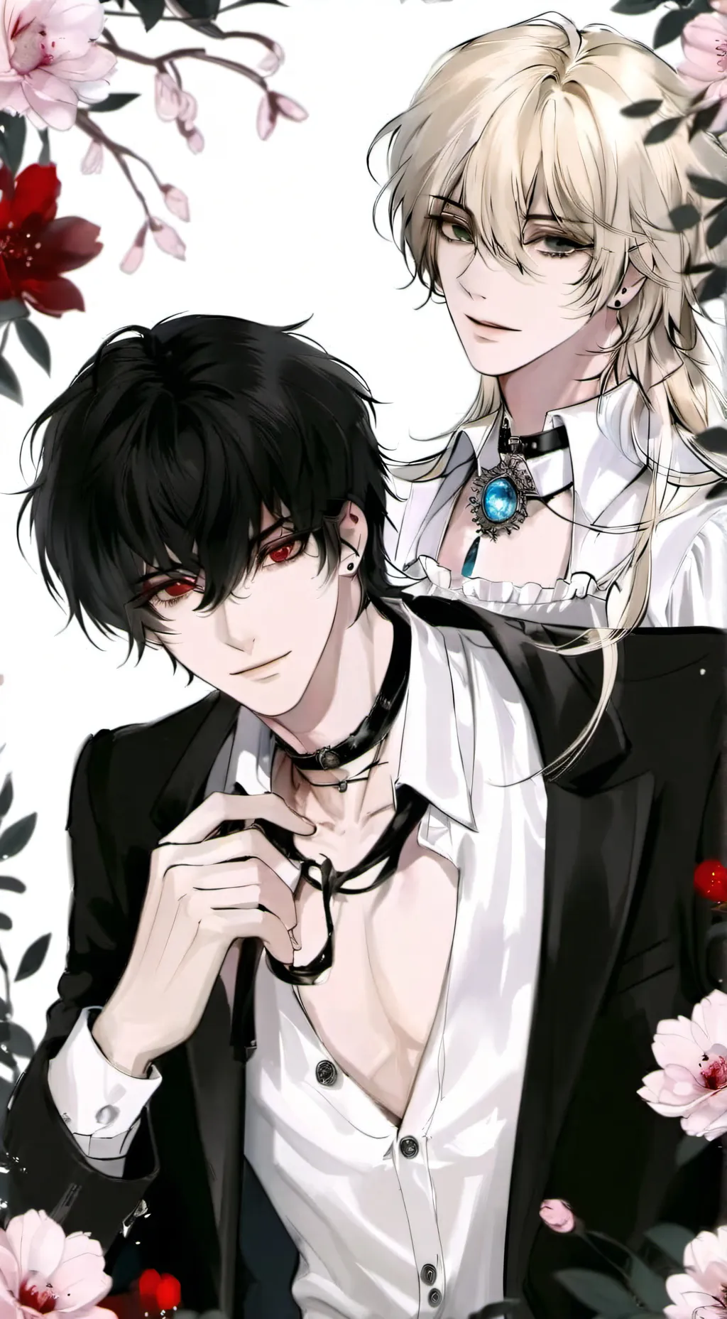 ai character:  Levi and Adrian background