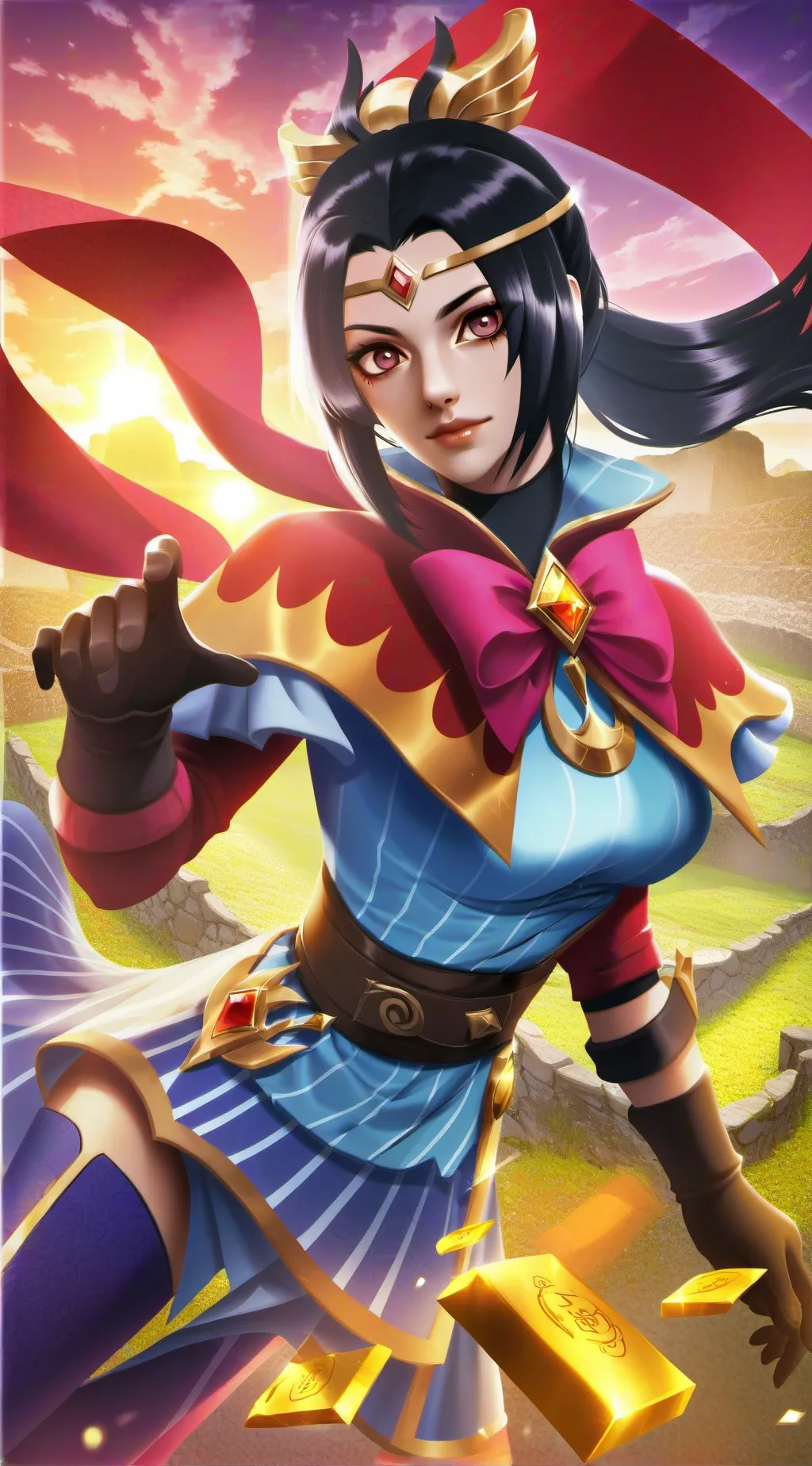 ai character: naruto  background