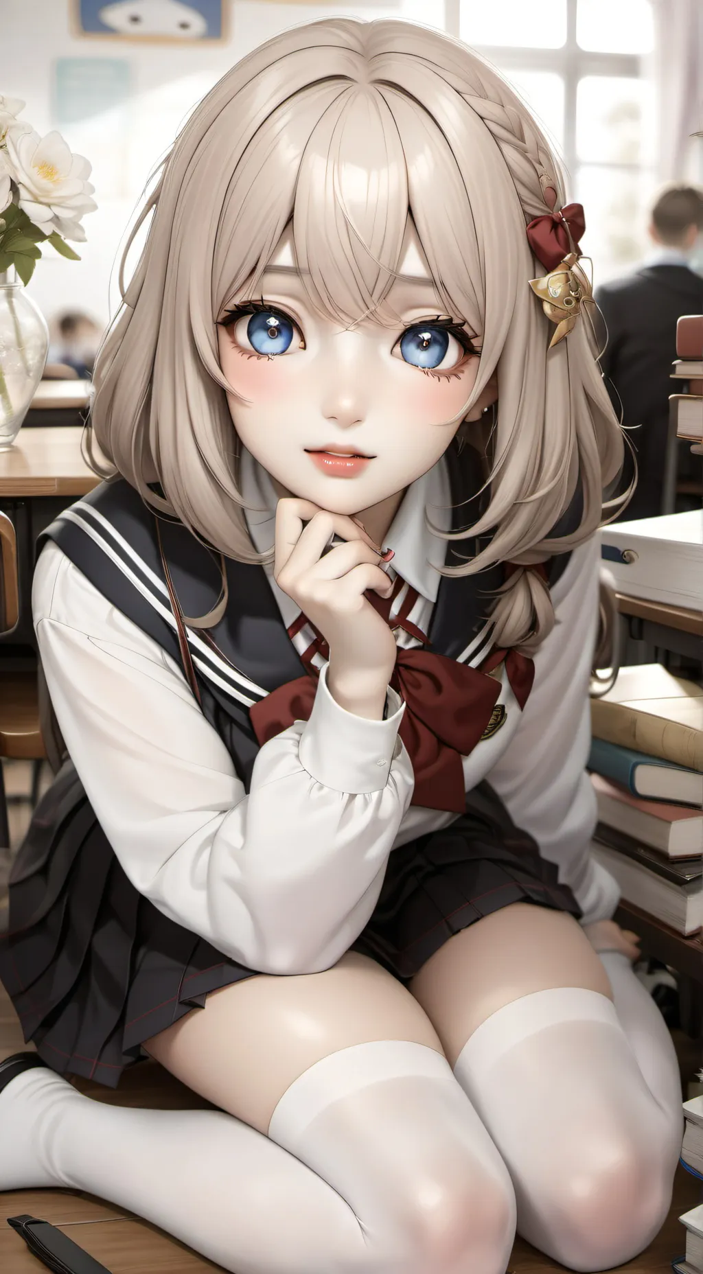 ai character: emily young #6 background