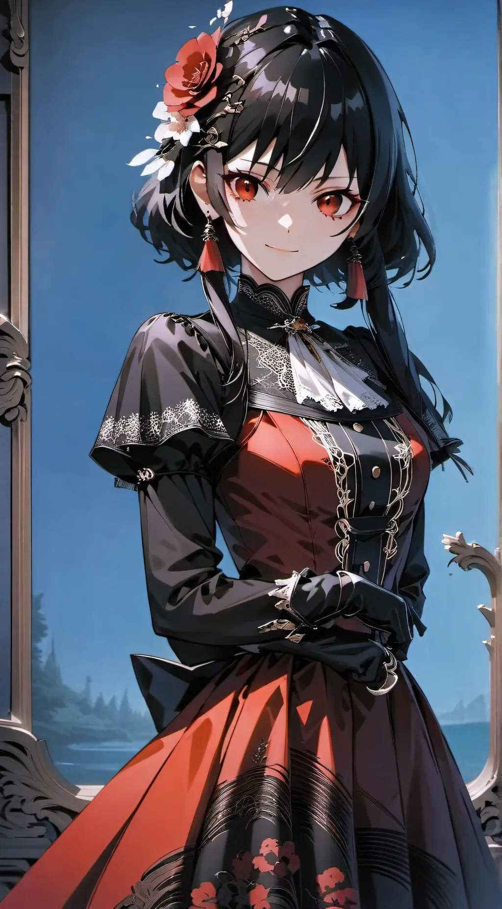 ai character: карина background